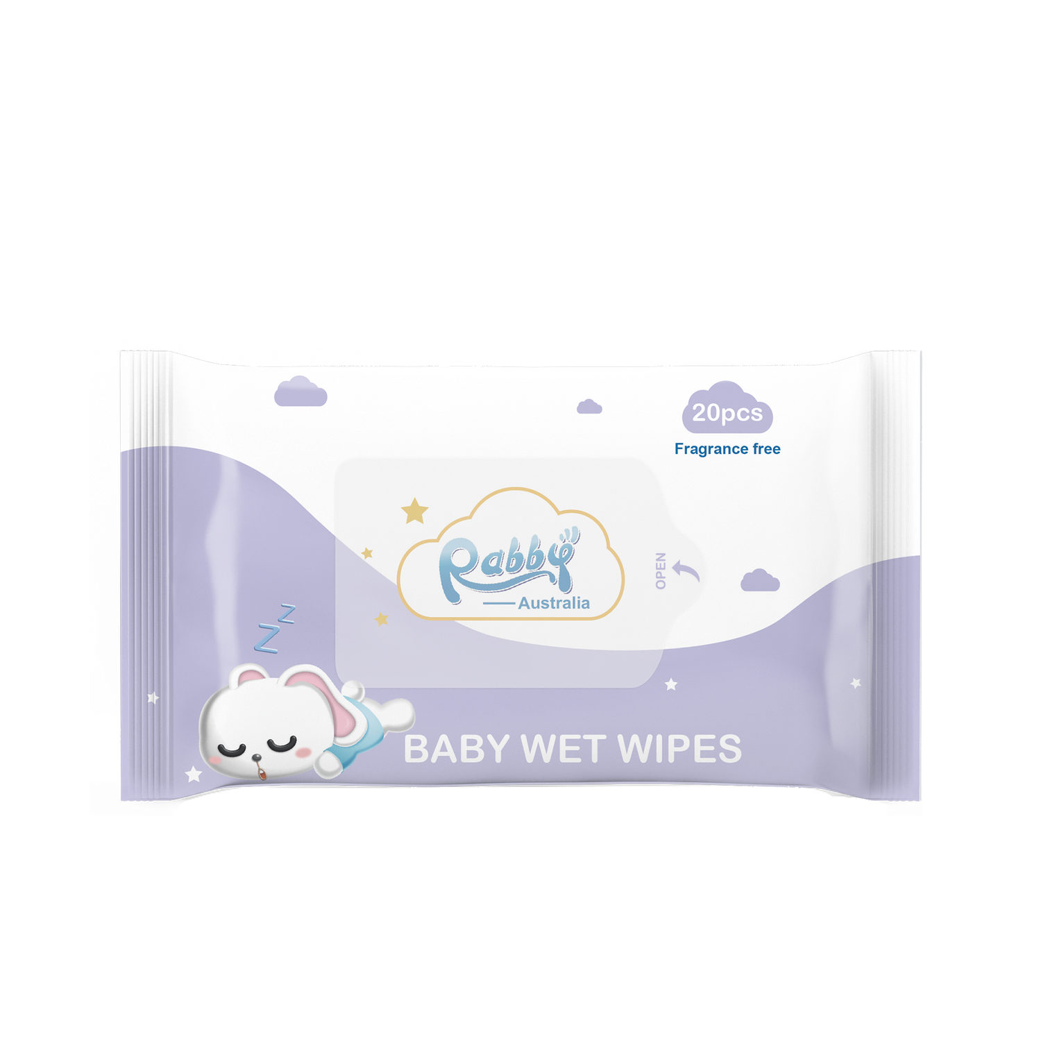 Premium Baby Wet Wipes 20Pcs