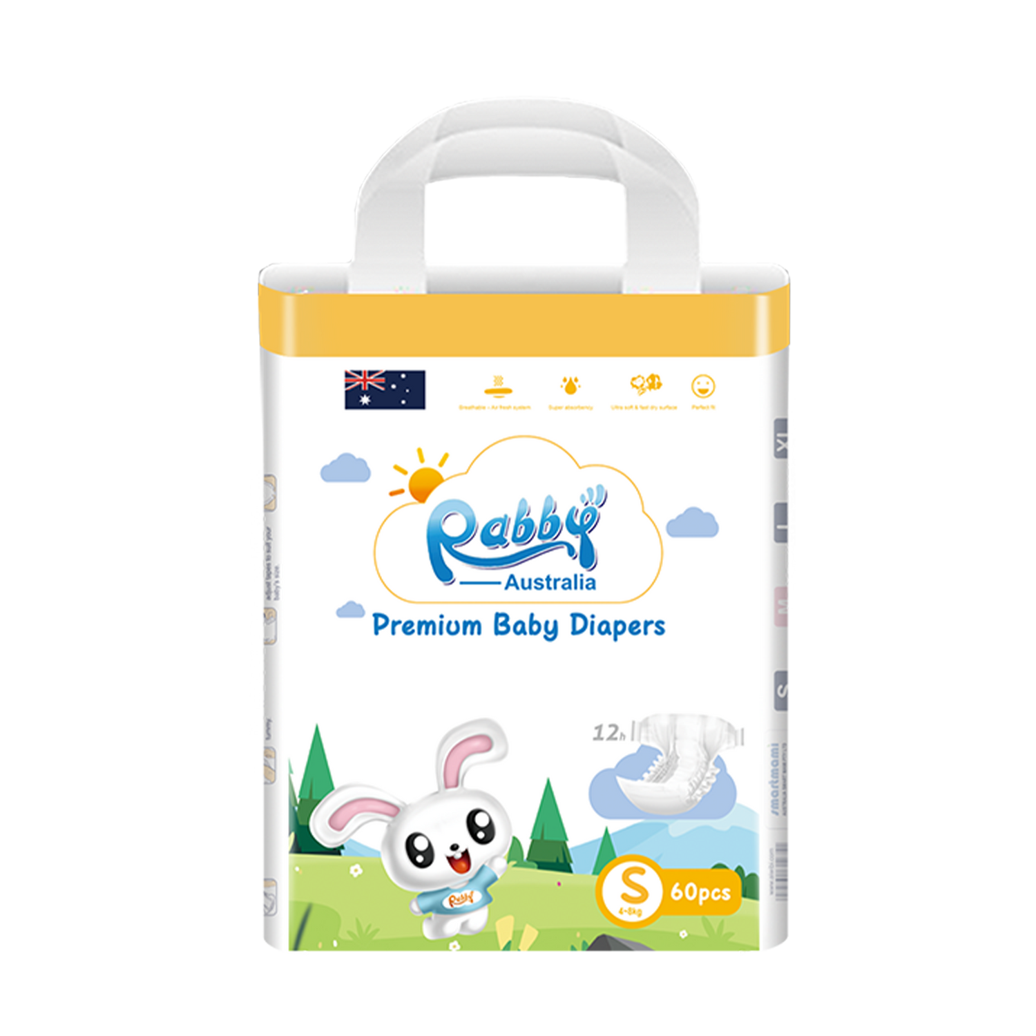Premium Baby Diapers 02 Series Large